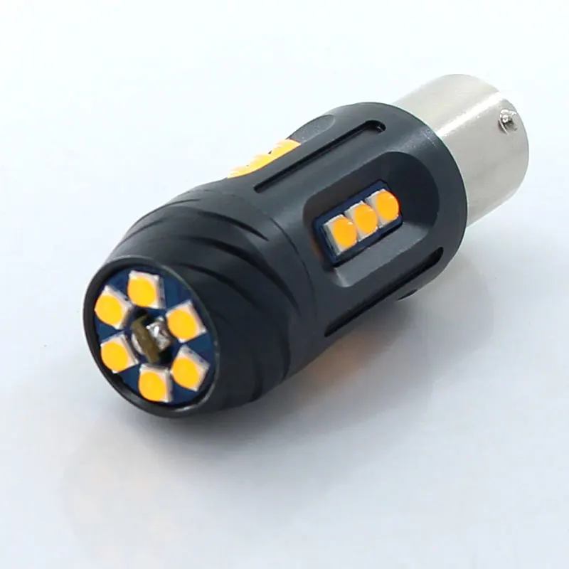 2xCanbus без Hyper Flash 1156 BAU15S PY21W BA15S P21W светодиодный передний задний указатель поворота