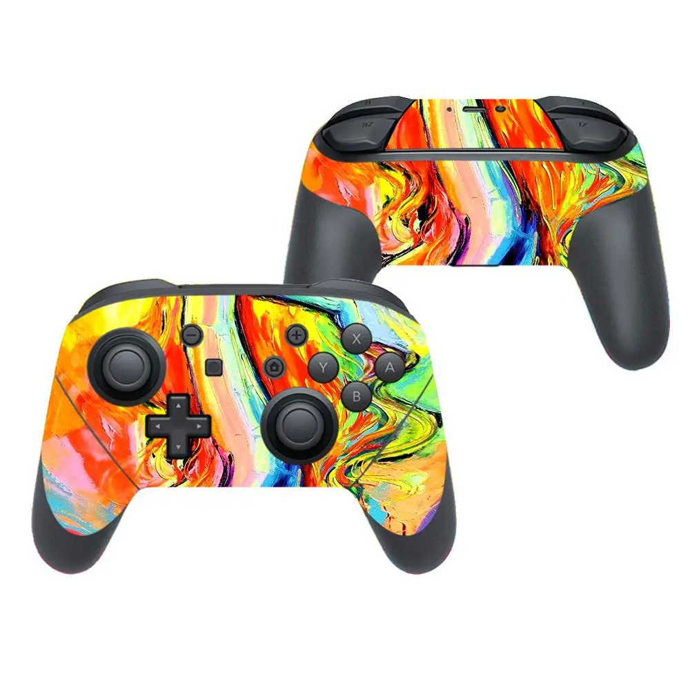 Виниловая наклейка на чехол Splatoon 2 кожу для контроллера Nintendo Switch Pro геймпад