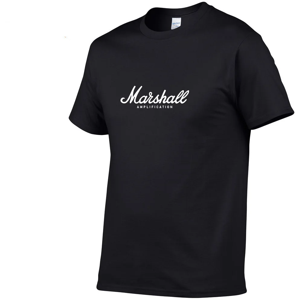 Новинка 2019 года футболка Marshall с логотипом Amps усиленная гитара герой жесткий рок