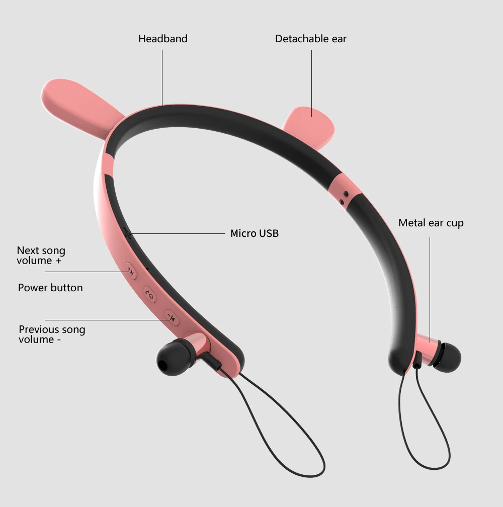Игровая гарнитура наушники беспроводные магнитная bluetooth крутые милые с