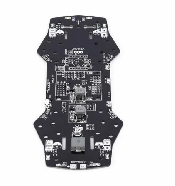 Мощность распределительный щит PDB 5 V/12 V звуковой сигнал BEC Поддержка серверный