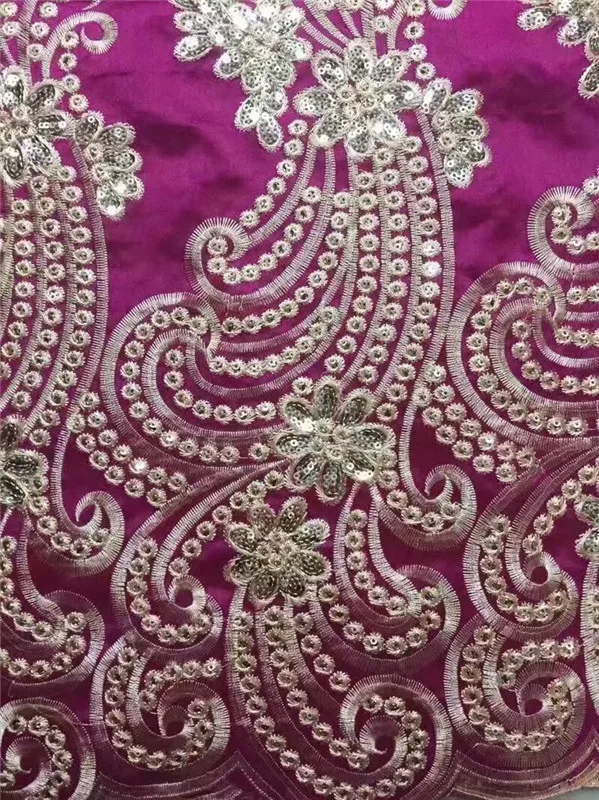 Кружевная ткань George С сетчатыми кружевами и блестками Африканский нигерийский