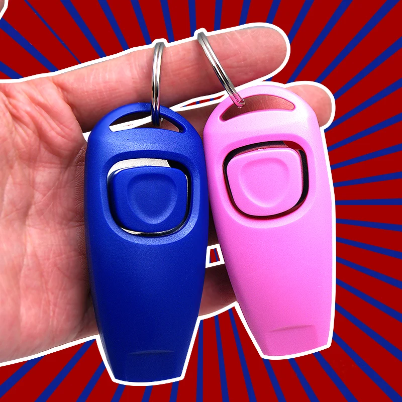 Новинка свисток для собак противоскользящий тренировочный кликер антилай