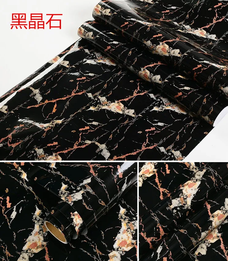 Утолщенные водонепроницаемые самоклеющиеся обои marbling настольная столешница подоконник краска кухня наклейка для ремонта