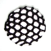 women knitted 4 diameter high elastic hair net holder dancing gilrs fashion headwear ornament accessories 6pcs lot