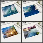 Оригинальный резиновый противоскользящий коврик для мыши XGZ, морской пейзаж, серфинг, домашний офис, три размера, также можно использовать в качестве домашнего декора, коврик для чайной чашки