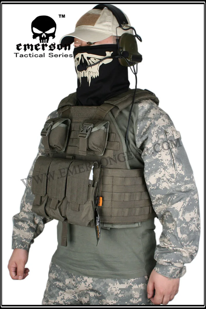 Emerson SPC Тактический жилет Airsoft Molle военный боевой Листва Зеленый EM7320|gear shift|gear landgear