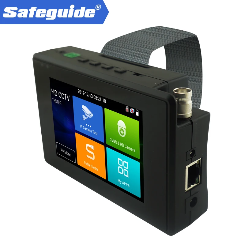 Новый 4 &quotзапястье 4K H.265 IP CVBS CVI TVI AHD 5-в-1 IPC-1800ADH плюс CCTV тестер тест wifi ip камера |