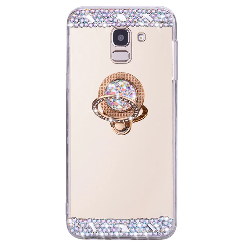 Чехол для телефона Samsung Galaxy J4 J6 Plus A6 A7 A8 J3 J5 J7 Neo 2016 A5 2017 A50 A51 A71 чехол с 3d зеркальным