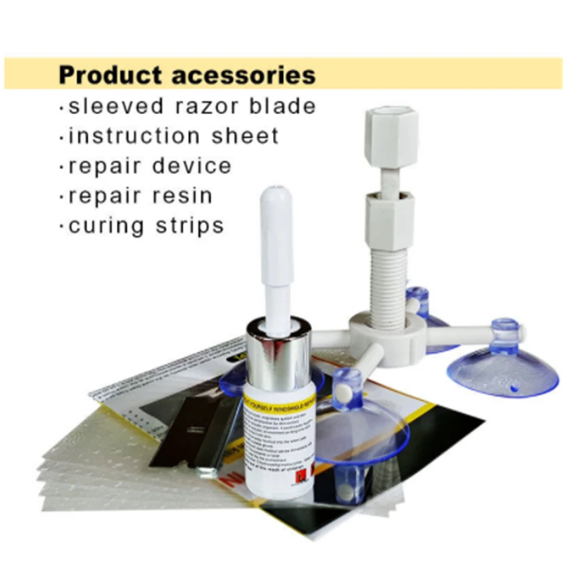 Наборы для Ремонта Лобового стекла DIY Инструменты ремонта автомобильного окна