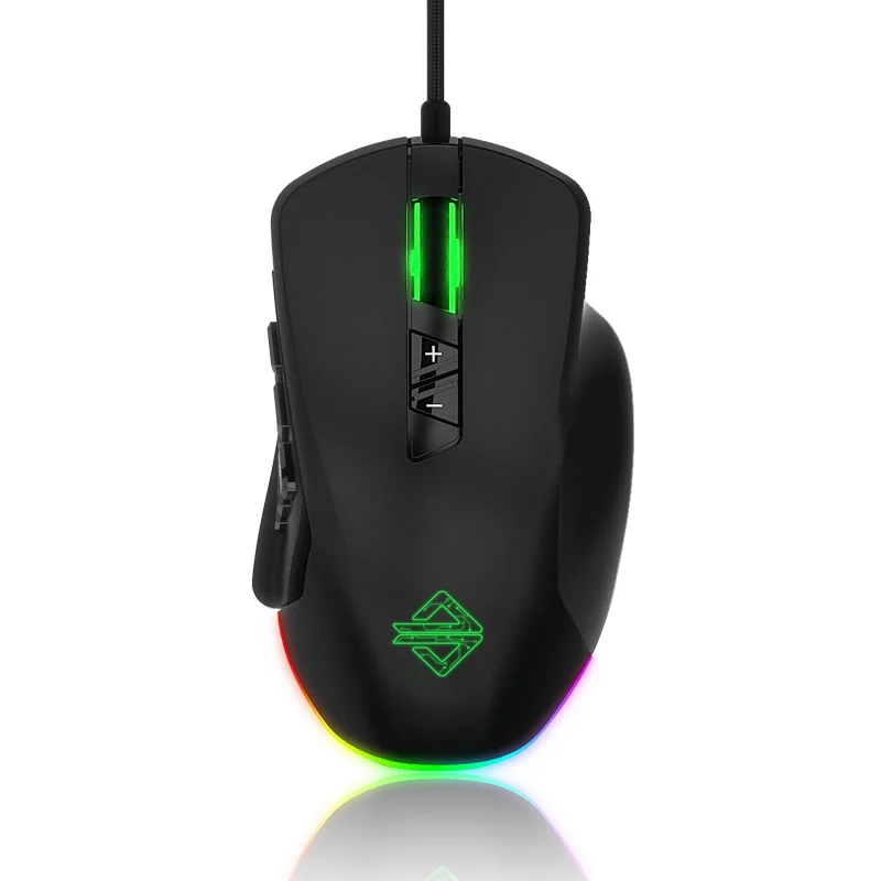 Проводная игровая мышь Ajazz GTI с RGB подсветкой 5000 точек/дюйм|Мыши| |