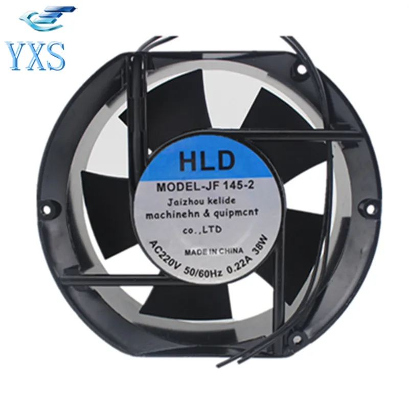JF145-2 AC 220V 0.22A 38W 50/60HZ 17251 17CM 172*150*51mm 2 провода осевой вентилятор охлаждения