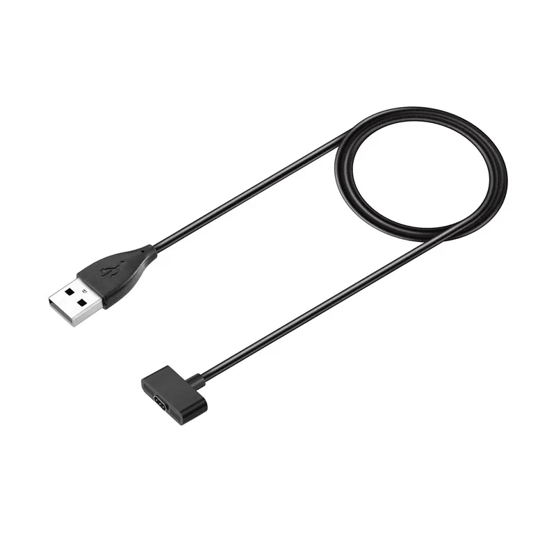 100pcs Smart Watch magnetic Charging Cable Replacement USB Charger Cord Compatible for FitBit ionic Wristband | Электроника