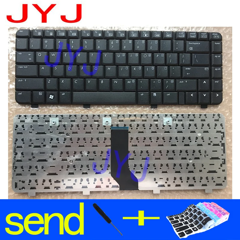 

Клавиатура для ноутбука HP Compaq Pavilion DV2000 DV2100 DV2200 DV2500 Presario V3000 V3100 отправить прозрачную защитную пленку