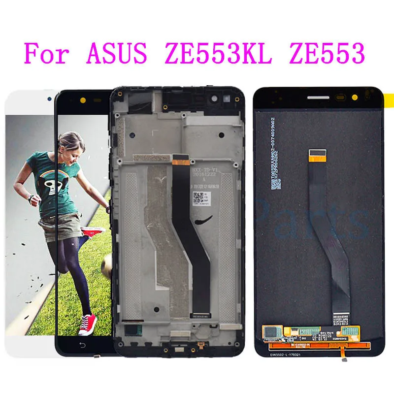 Оригинальный ЖК дисплей для ASUS ZenFone 3 Zoom ZE553KL сенсорный экран дигитайзер в сборе