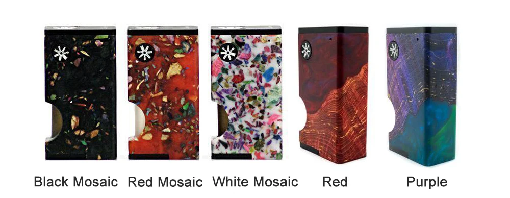 AsMODus Luna Squonker Box Mod 80 Вт Выход электронная сигарета Vape 6 мл squonk бутылка мощность одной 18650 батареи(не входит в комплект