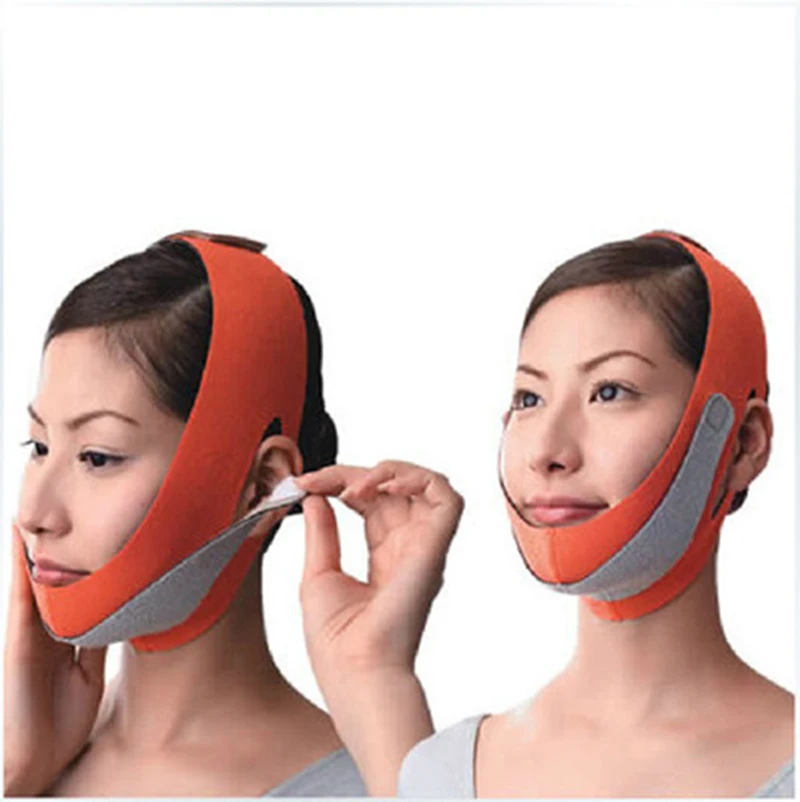 Тонкая маска для лица пояс против морщин V Line полуподтяжка подтяжка щек ремешок