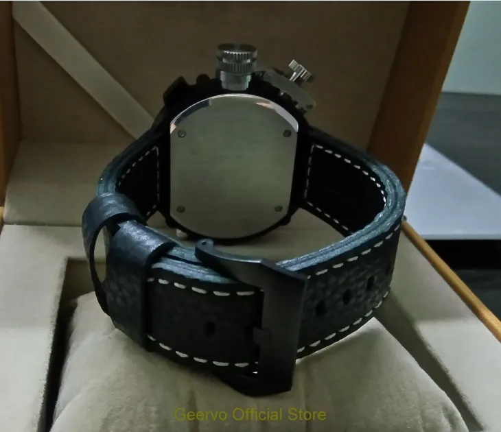 Мужские часы GEERVO с левым циферблатом 50 мм|Мужские механические часы| |