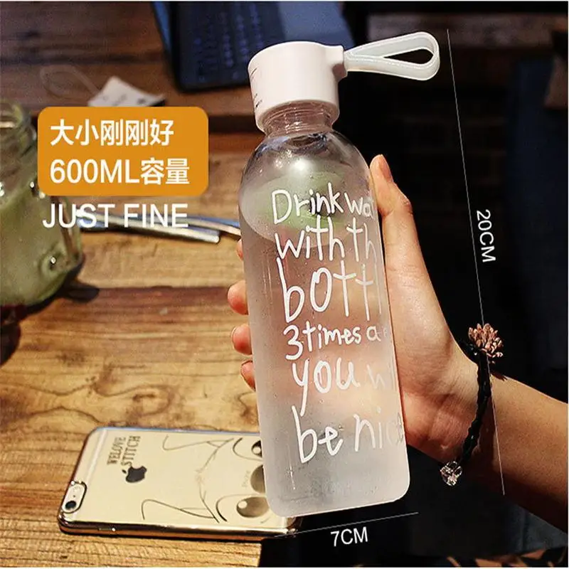 10pcs/lot Navpeak New bottle plastic water transparent creative portable cover can be customized LOGO | Дом и сад