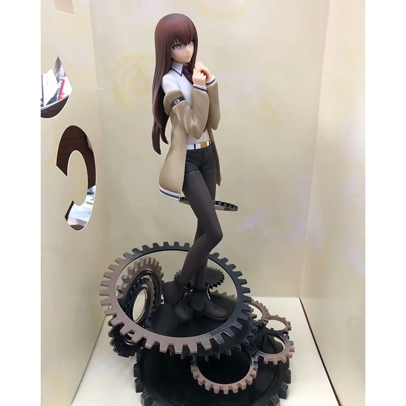 Экшн фигурка Steins Gate Makise Kurisu масштаб 1/7 Раскрашенная ПВХ игрушка игрушки