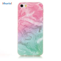 ithuriel for iphone se 5 5s 4 4s fitted case marble pattern cobble flexible tpu slim fit cover cases