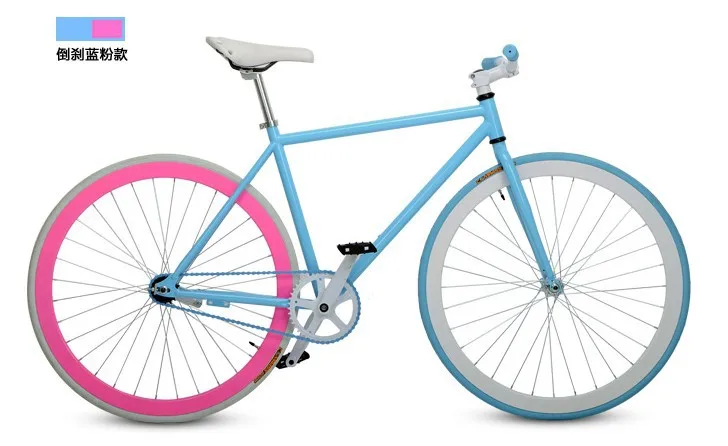 Оригинальный X Front бренд Fixie Велосипедный Спорт fixed gear велосипед 46 см 52 DIY