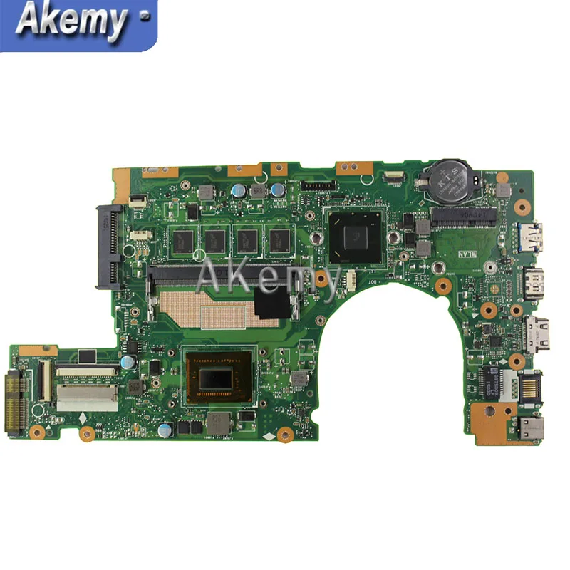 Akemy S400CA материнская плата для ноутбука ASUS S500CA S400C S500C S400 S500 протестированная