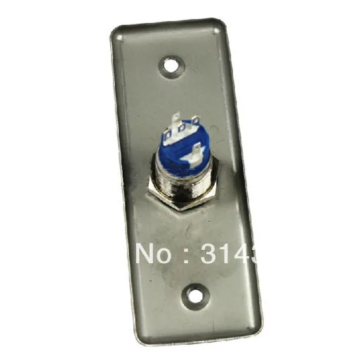 

Stainless Steel Switch,Exit Button,Access control switch!PUSH Button86MM blue back light electric box cassette.FC820L