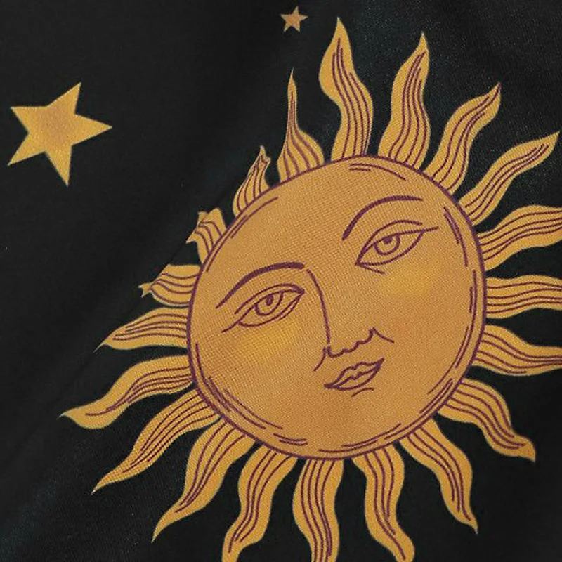 Sun Moon Гавайская ахола короткий рукав мужская пляжная рубашка повседневная одежда
