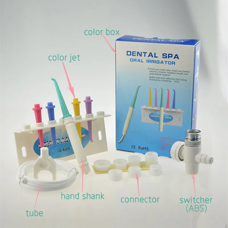 Mrosaa Household Water Flosser Oral Irrigator Dental SPA Floss Jet Pick Irrigation Bathroom Care | Дом и сад