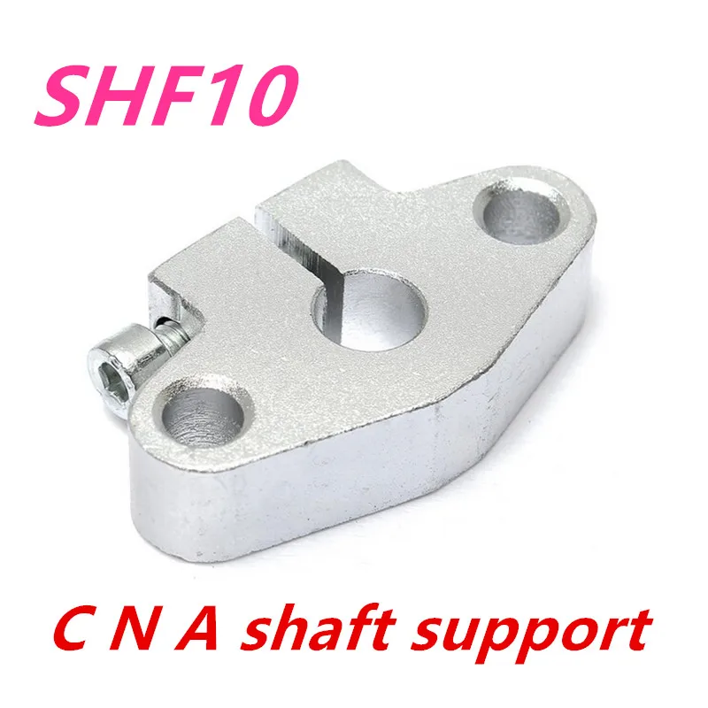 Лидер продаж! 4 шт./лот SHF10 10 мм горизонтальный линейный вал поддержка 10 мм линейный рельсовый вал Поддержка XYZ Таблица ЧПУ SHF серии рельсовый вал