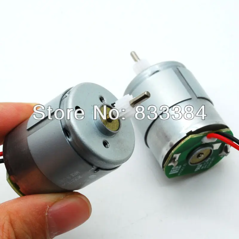 Новинка двигатель 365 электродвигатель постоянного тока с кабелем 24 В 8000 об/мин