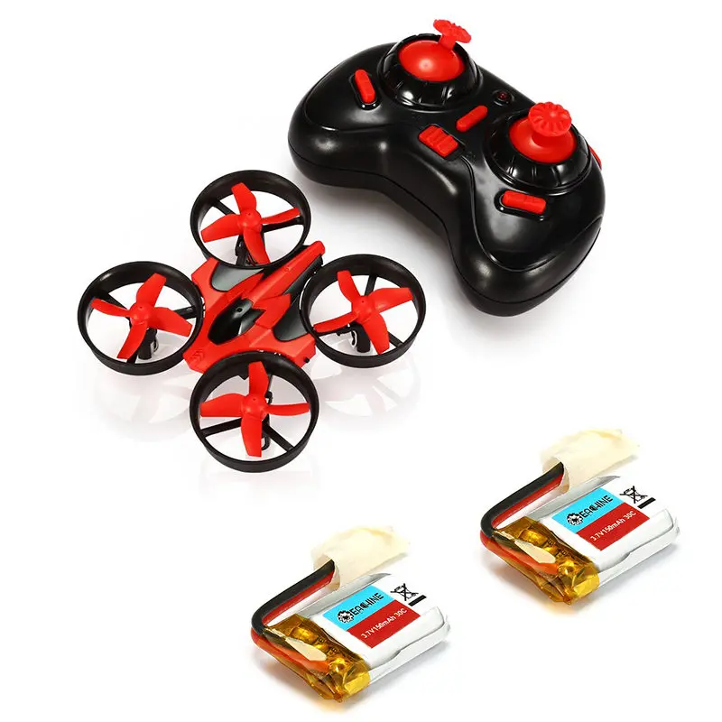 Eachine E010 Батарея Набор Мини 2 4G 4CH 6 оси 3D Безголовый Режим памяти Функция RC Quadcopter RTF