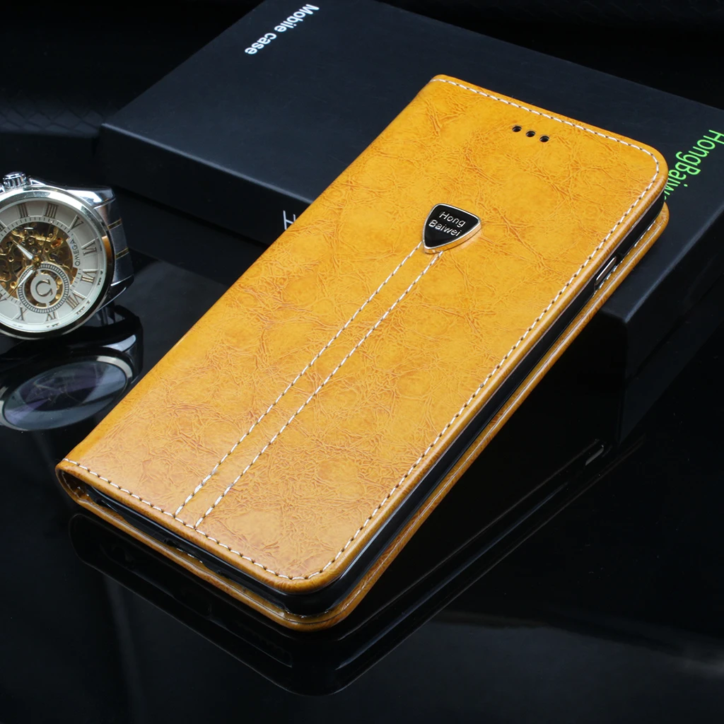 Nokia 6 2018 Чехол Флип-бумажник кожаный чехол роскошный защитный для телефона