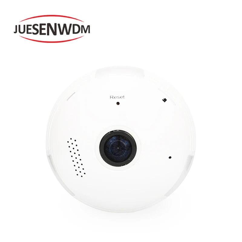 Беспроводная ip камера JUESENWDM Wi Fi рыбий глаз 360 градусов Мини CCTV VR 1.3MP Домашняя