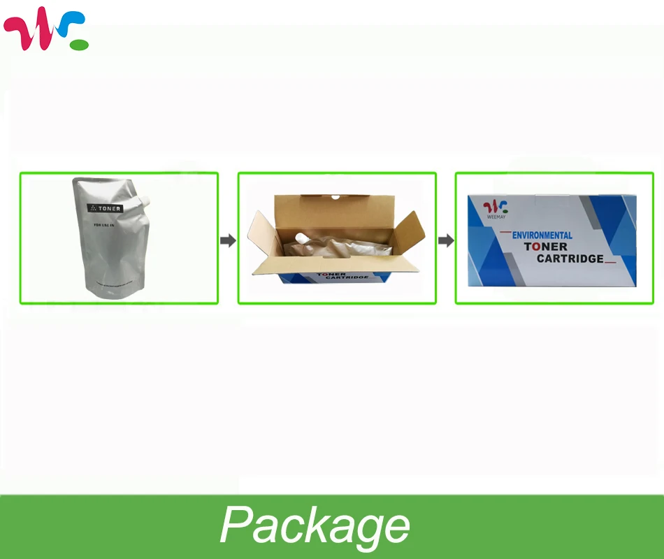 500 г/пакет Тонер-порошок совместимый для лазерного принтера HP 2600