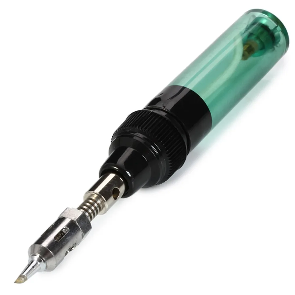 Газовый паяльник ручка форма Регулируемая температура Беспроводная сварочная