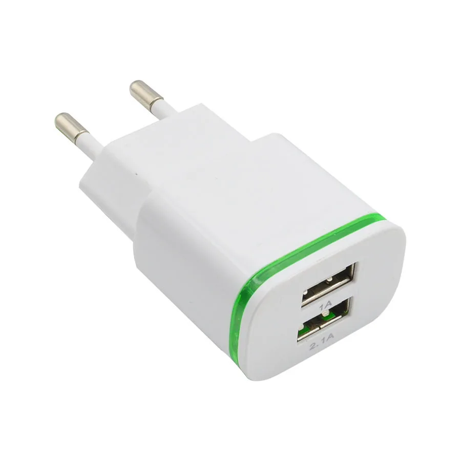 2 Dual Порты usb Сетевой адаптер питания переходники EU Plug для Samsung Galaxy S6 Edge Plus note 4 Iphone 4S