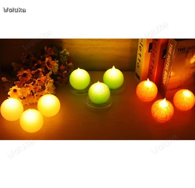 Светодиодная имитация яблока качели Электронная свеча лампа парафин