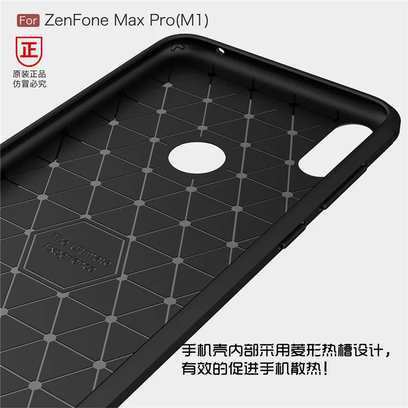 Чехол для Asus Zenfone Max Pro M1 ZB601KL мягкий силиконовый армированный протектор из