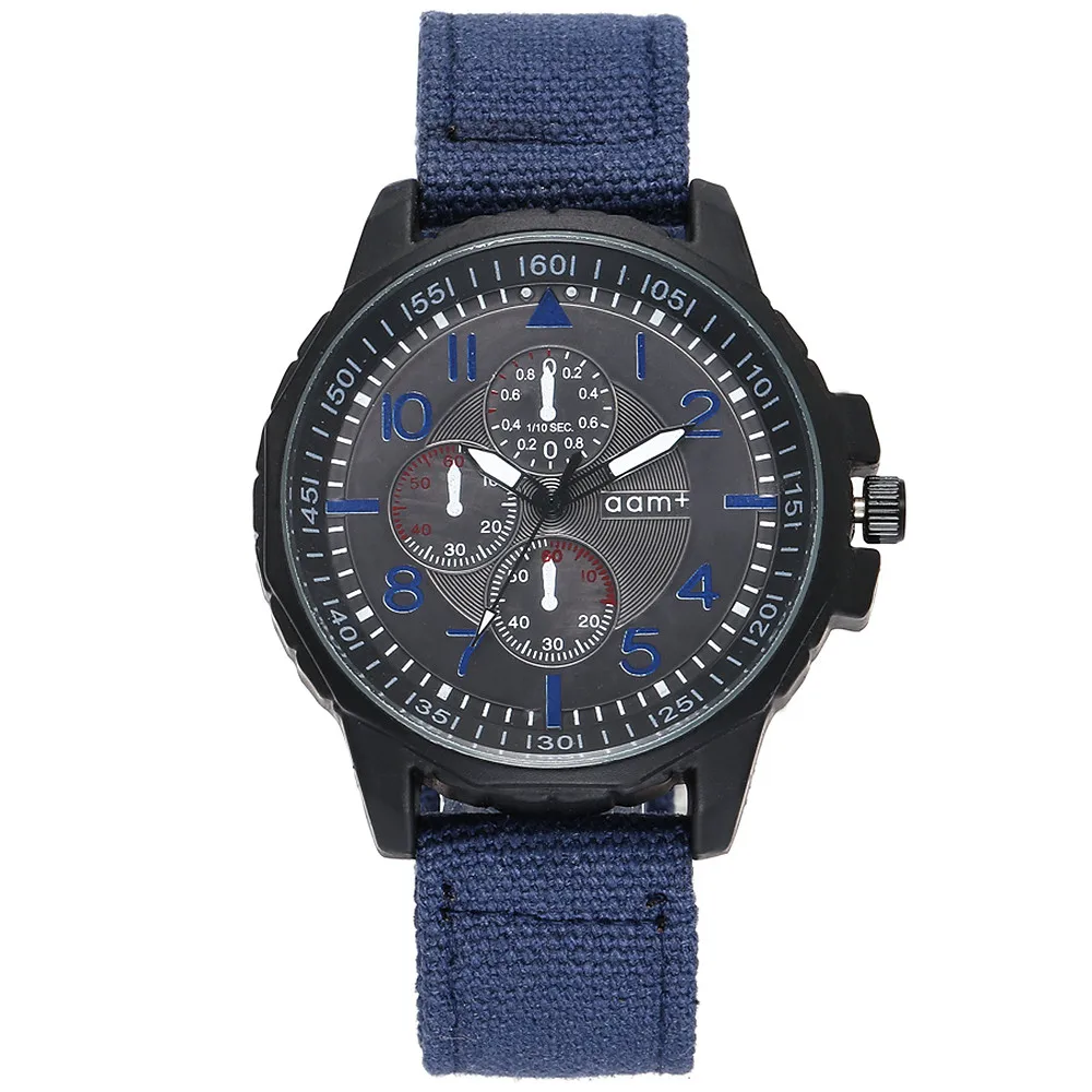 2018 новые модные мужские Красивые нейлоновые повседневные часы Роскошные