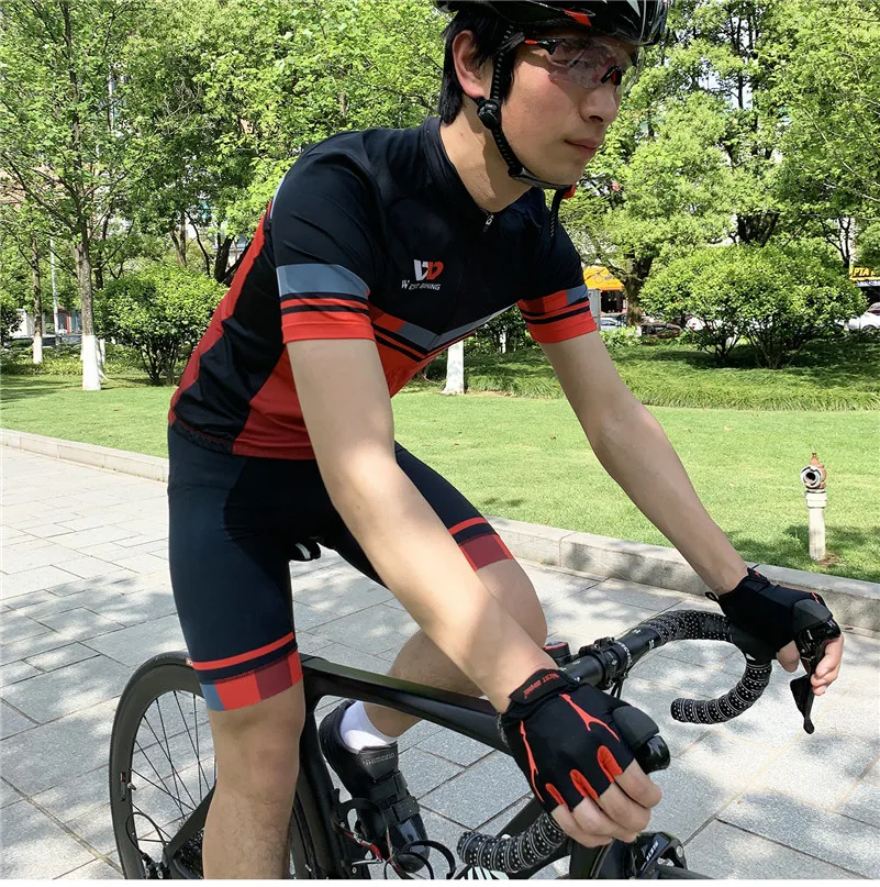 West biking, мужские майки для велоспорта, набор, летний MTB велокостюм из флиса, командная одежда для велопрогулок,, дышащие быстросохнущие спортивные костюмы