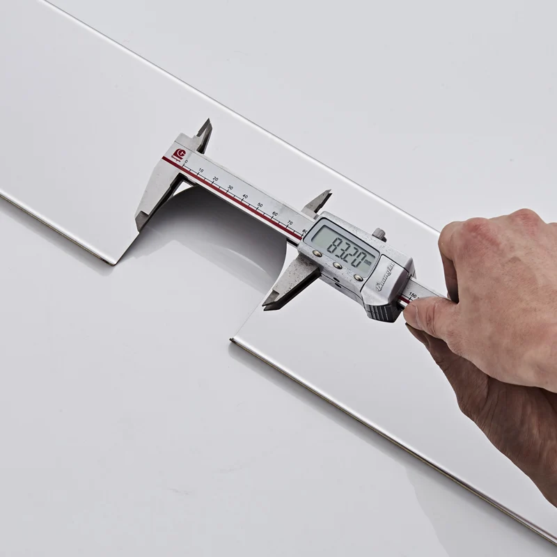 Новинка 2019 черная полка из нержавеющей стали для ванной комнаты туалетный столик