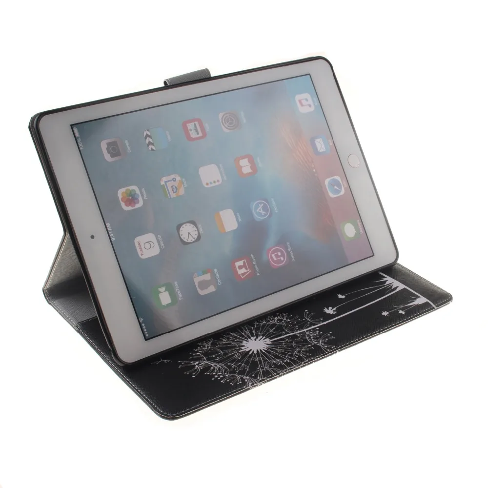 Защитный чехол из ПУ и поликарбоната черный для iPad Pro 9 7 мальчиков девочек |