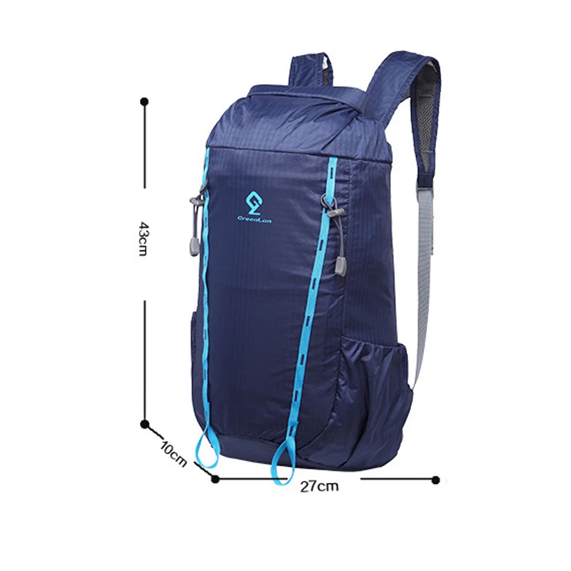 Светильник рюкзак ультра-светильник нейлоновая дорожная сумка двойное плечо