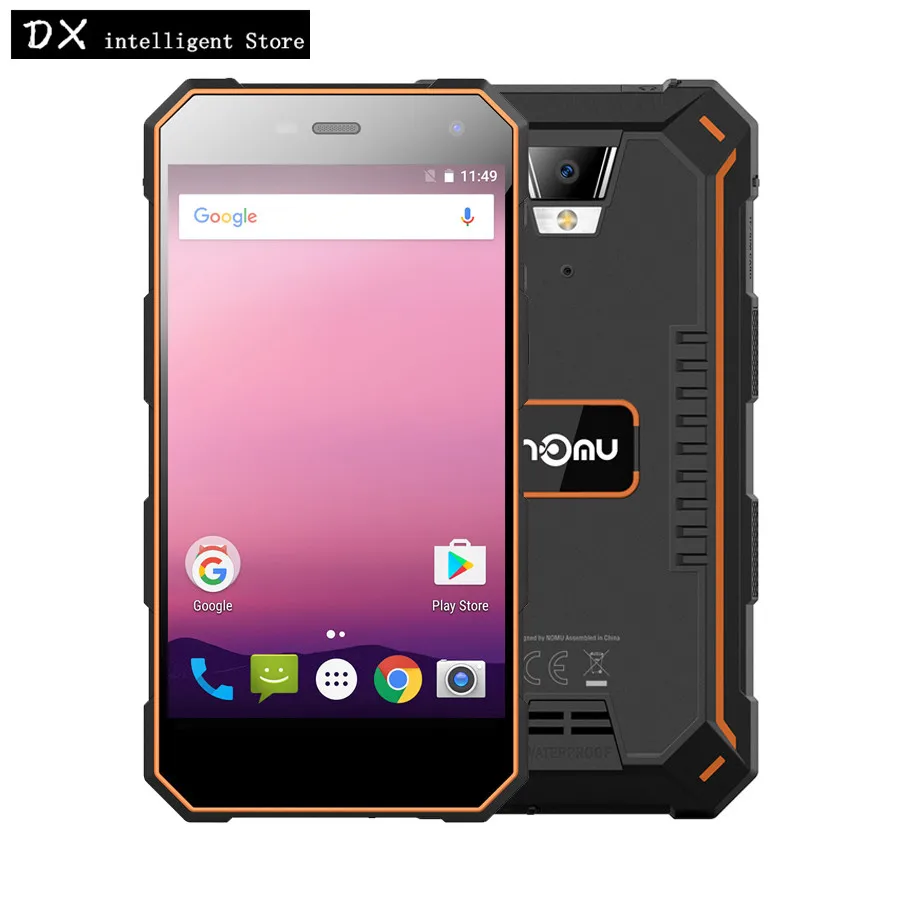 Ному S10 Pro 4G IP69 Водонепроницаемый смартфон 5 0 &quotHD MTK6737T 4 ядра 3 GB Оперативная память