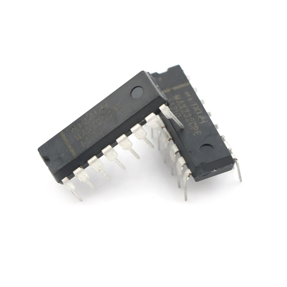 10 шт. MAX232 MAX232CPE MAX232EPE DIP16 Стандартный чип IC|Соединители| |