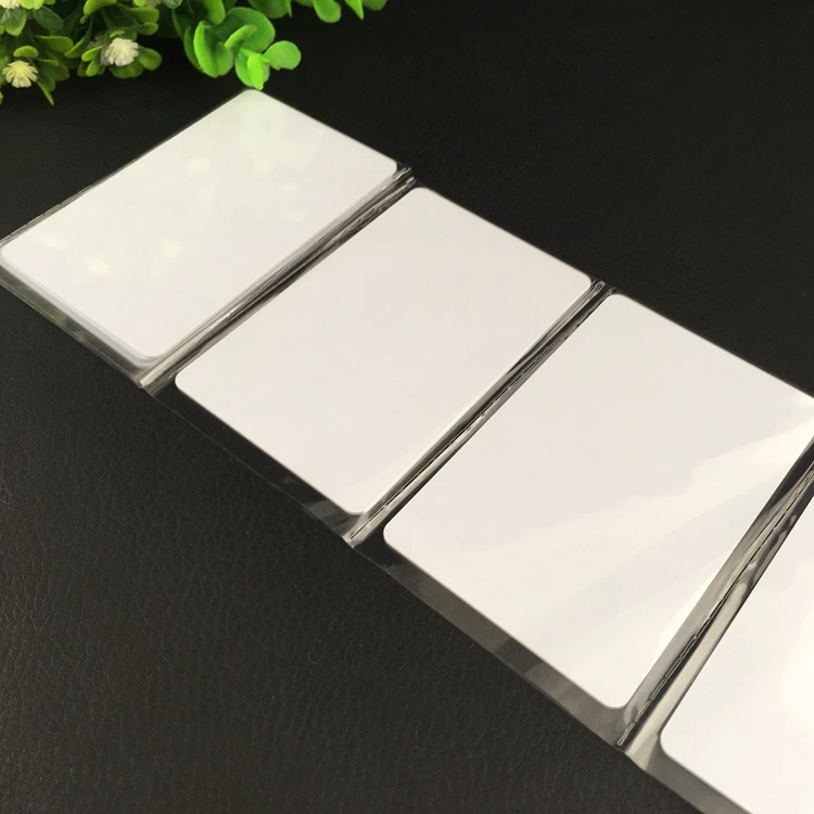 50 шт. белая карта приближения IC Inkjet ПВХ 125 кГц RFID доступ 0 8 мм TK4100 карта|inkjet pvc card|pvc