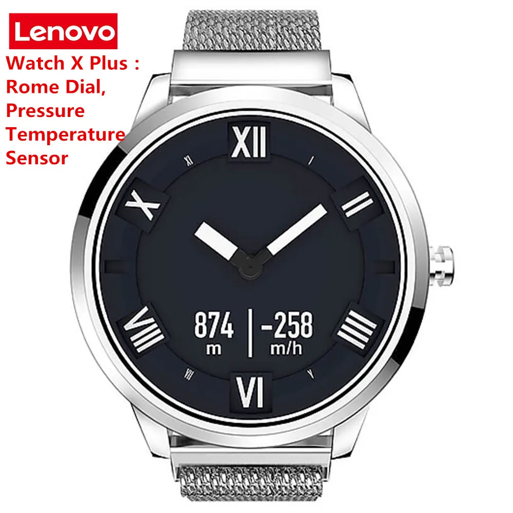 Lenovo часы X plus Smartwatch Bluetooth 80 м водостойкий пульсометр монитор сна плавание умные