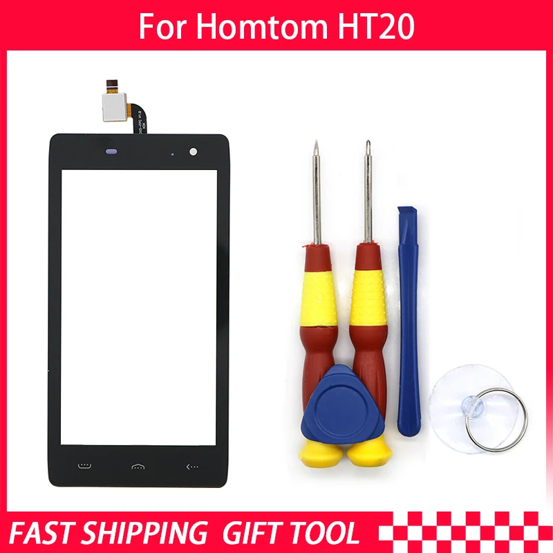Новый оригинальный тачскрин аналагово Экран сенсорный Панель для HOMTOM HT20Replacement